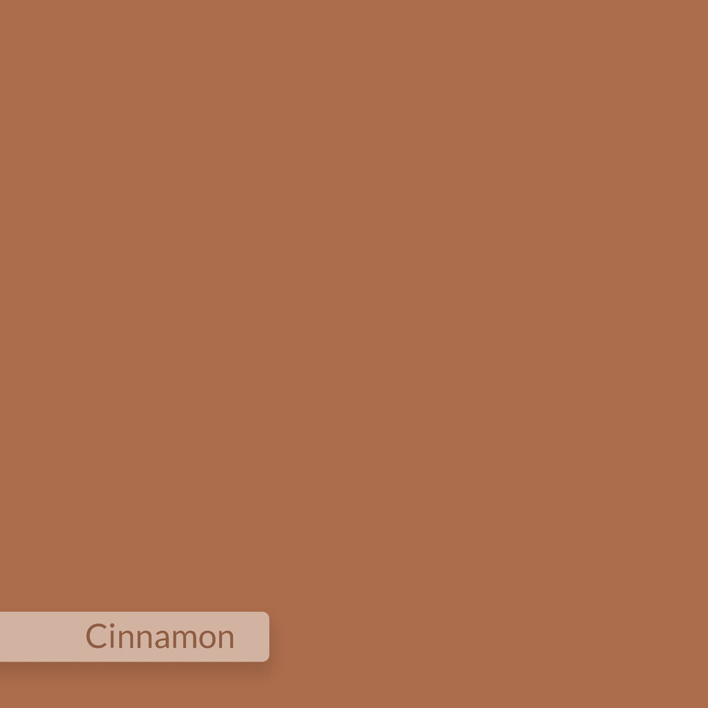 Side table finish swatch in Cinnamon