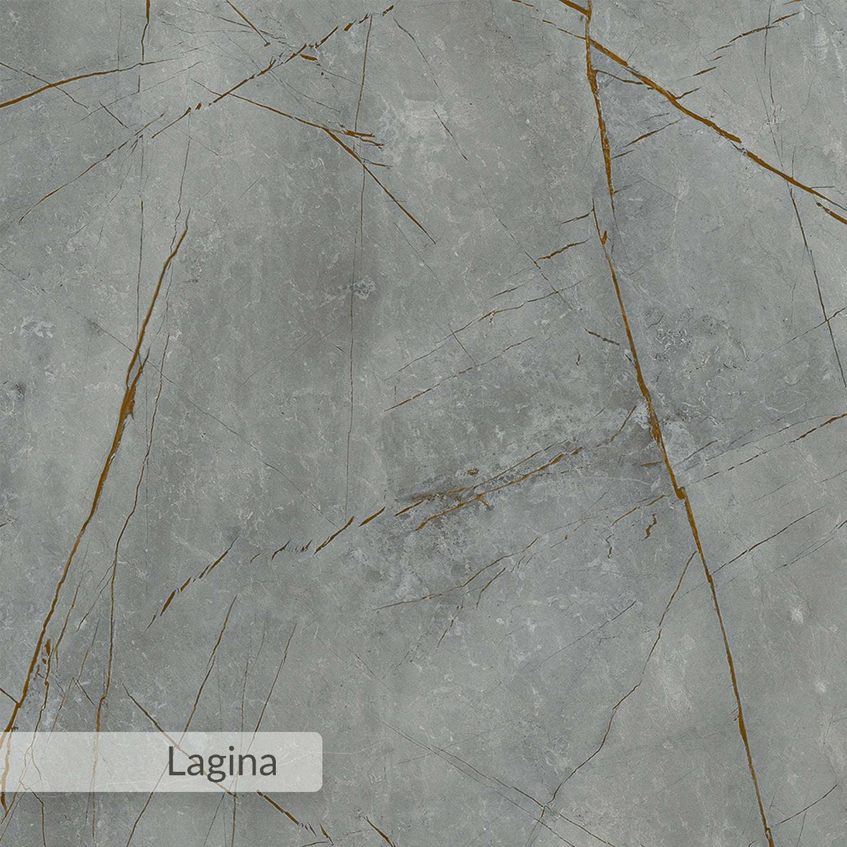 Simpi side table finish in Lagina light stone-look with gold veining sample