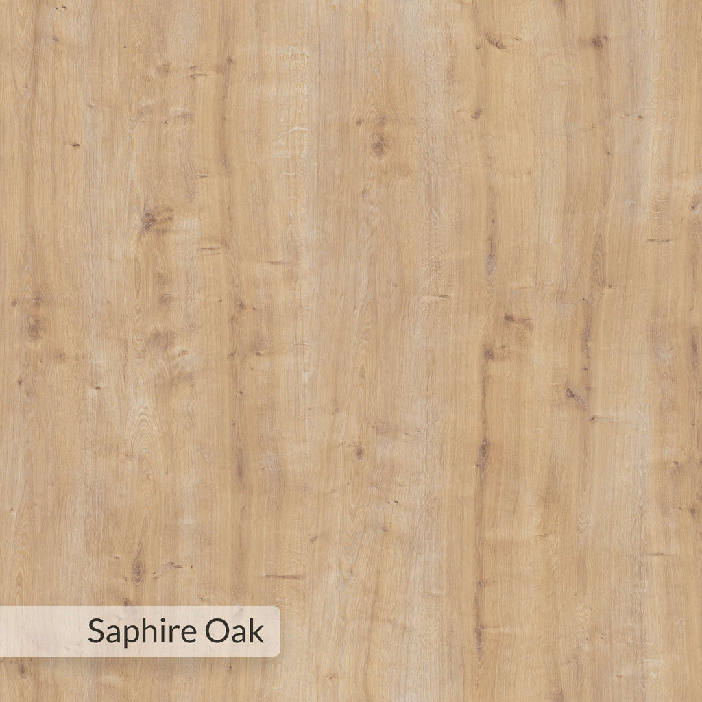 TV stand finish swatch: Sapphire Oak woodgrain