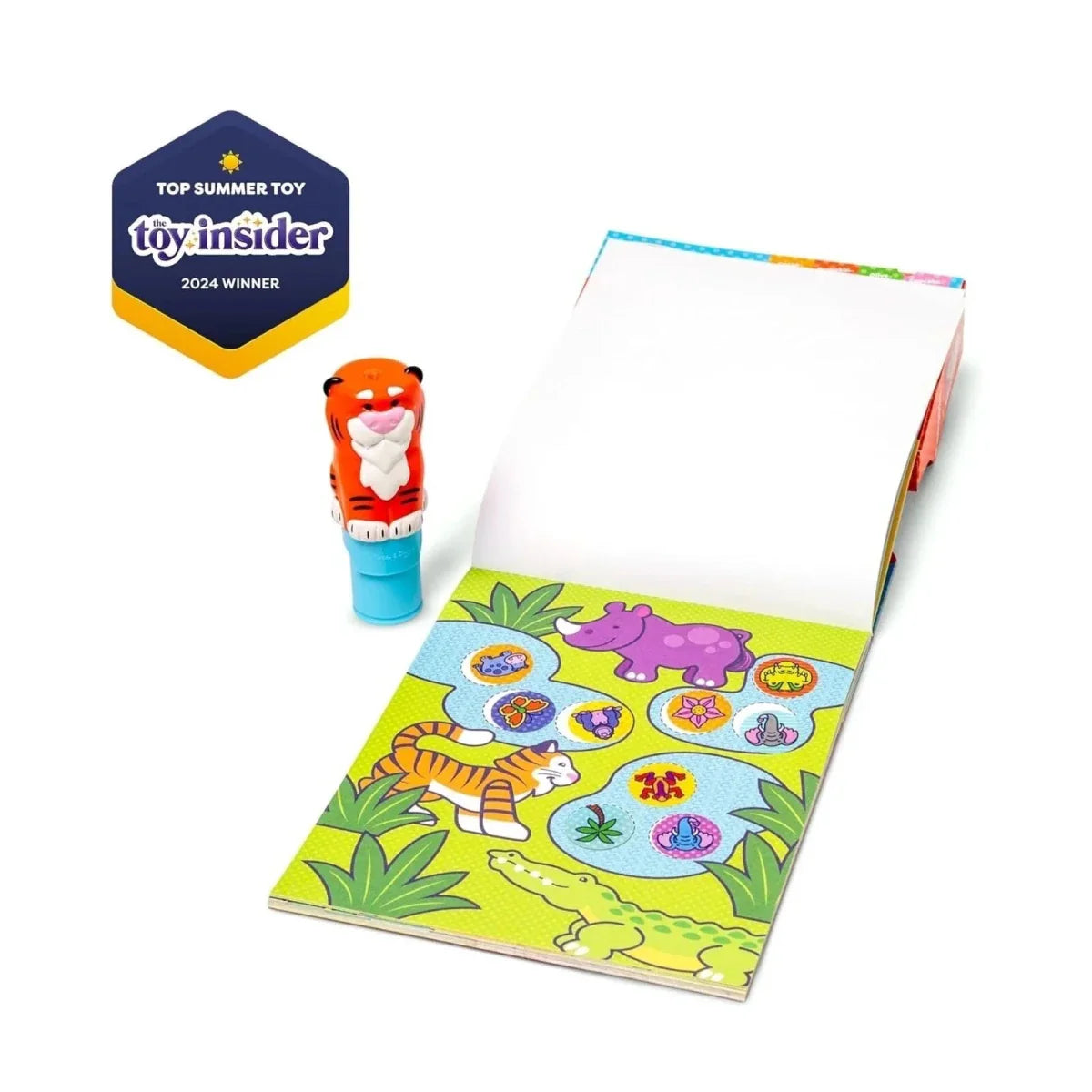 Melissa & Doug Sticker Wow Pad and Tiger Stamp