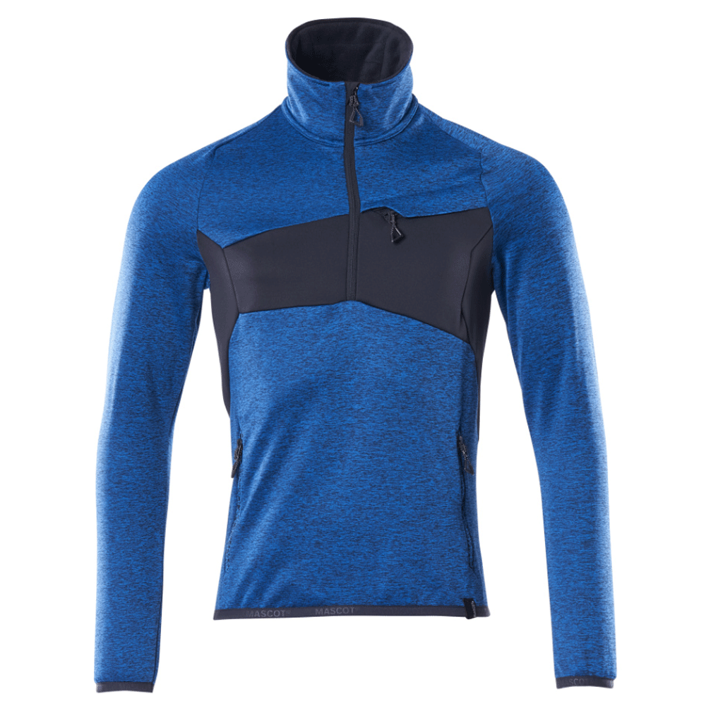 Mascot-Accelerate-18003-1-2-Zip-Fleece-Sweatshirt-Workwear-Nation-Ltd-1199 - Bobobiy