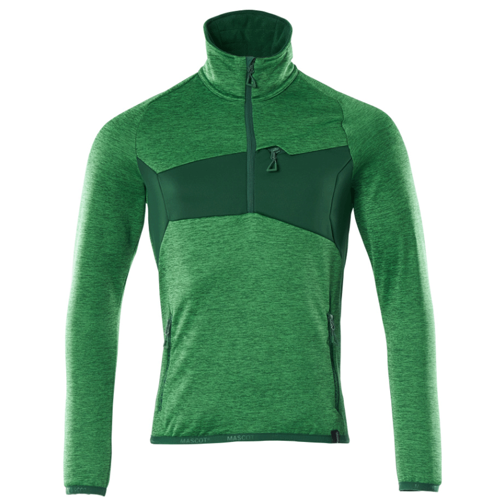 Mascot-Accelerate-18003-1-2-Zip-Fleece-Sweatshirt-Workwear-Nation-Ltd-6811 - Bobobiy