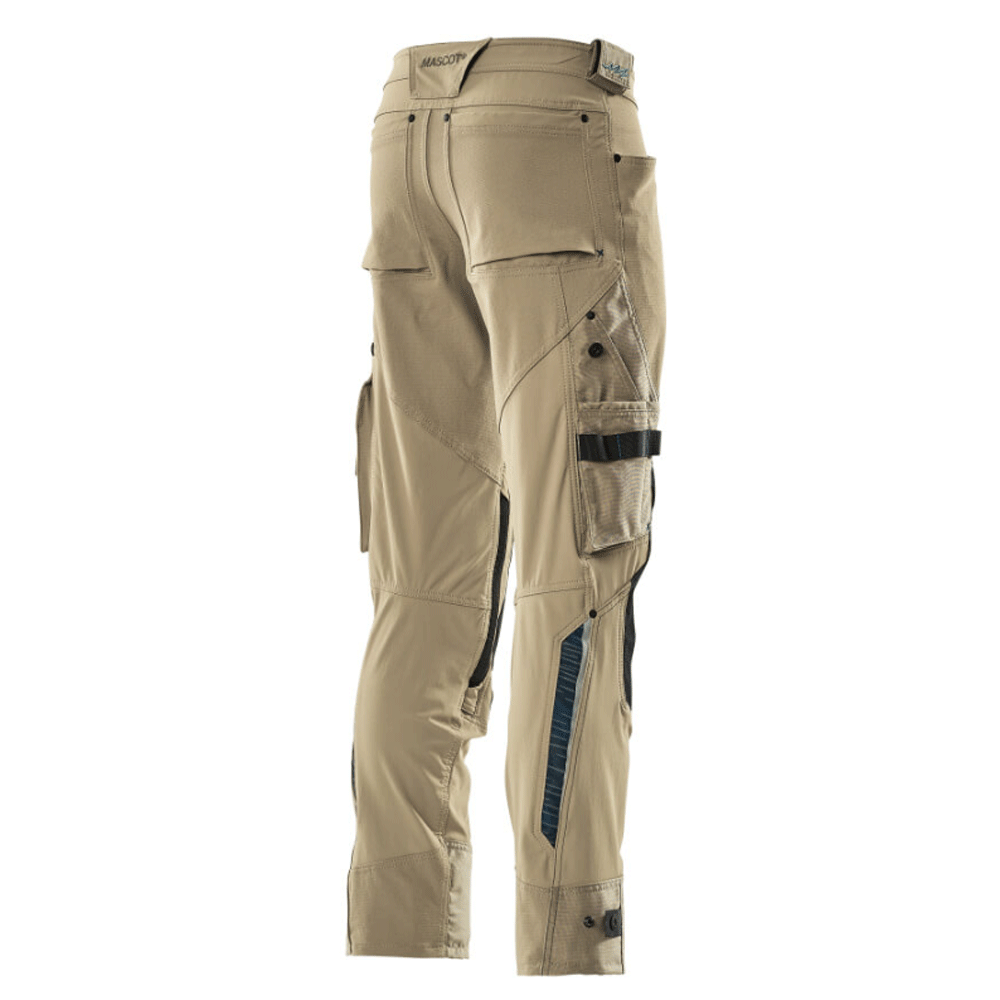Mascot-Adanced-17079-Water-Repellent-Stretch-Kneepad-Work-Trouser-Khaki-Workwear-Nation-Ltd-2830 - Bobobiy