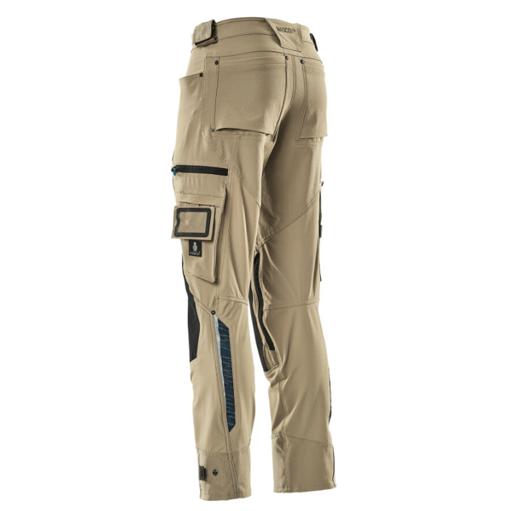 Mascot-Adanced-17079-Water-Repellent-Stretch-Kneepad-Work-Trouser-Khaki-Workwear-Nation-Ltd-4441 - Bobobiy