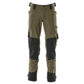 Mascot-Adanced-17079-Water-Repellent-Stretch-Kneepad-Work-Trouser-Moss-Green-Workwear-Nation-Ltd-2695 - Bobobiy
