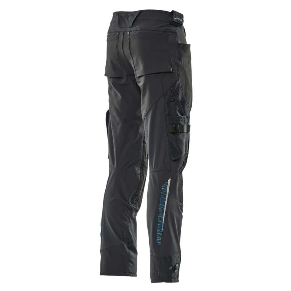 Mascot-Adanced-17079-Water-Repellent-Stretch-Kneepad-Work-Trouser-Navy-Blue-Workwear-Nation-Ltd-9514 - Bobobiy