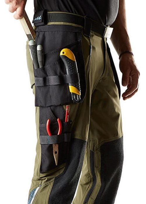 Mascot-Advanced-17031-Water-Repellent-Stretch-Holster-Pocket-Work-Trouser-Moss-Green-Workwear-Nation-Ltd-2427 - Bobobiy