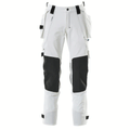 Mascot-Advanced-17031-Water-Repellent-Stretch-Holster-Pocket-Work-Trouser-White-Workwear-Nation-Ltd-864 - Bobobiy