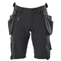 Mascot-Advanced-17149-Water-Repellent-Stretch-Work-Shorts-Navy-Blue-Workwear-Nation-Ltd-8213 - Bobobiy