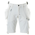 Mascot-Advanced-17149-Water-Repellent-Stretch-Work-Shorts-White-Workwear-Nation-Ltd-6183 - Bobobiy