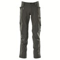 Mascot-Advanced-17179-Ultimate-Stretch-Kneepad-Work-Trousers-Grey-Workwear-Nation-Ltd-3779 - Bobobiy