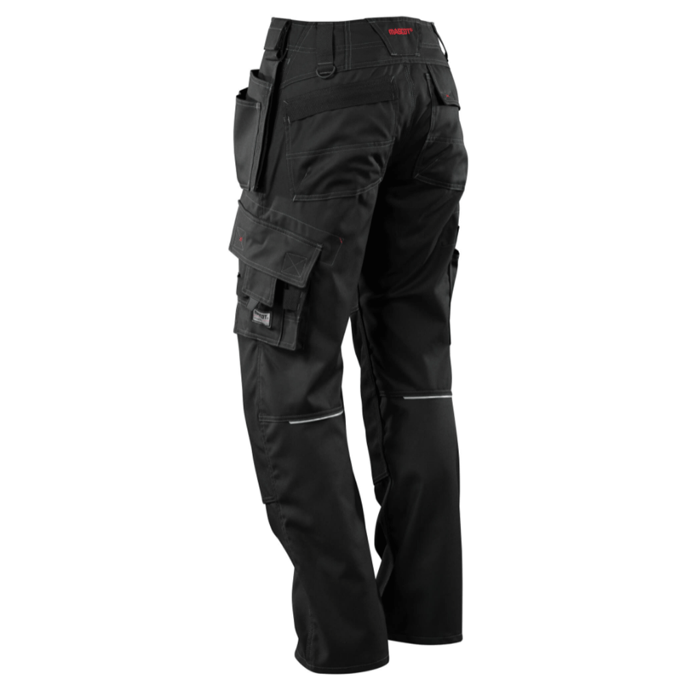 Mascot-Lindos-07379-Kneepad-Holster-Pocket-Work-Trousers-Black-Workwear-Nation-Ltd-354 - Bobobiy
