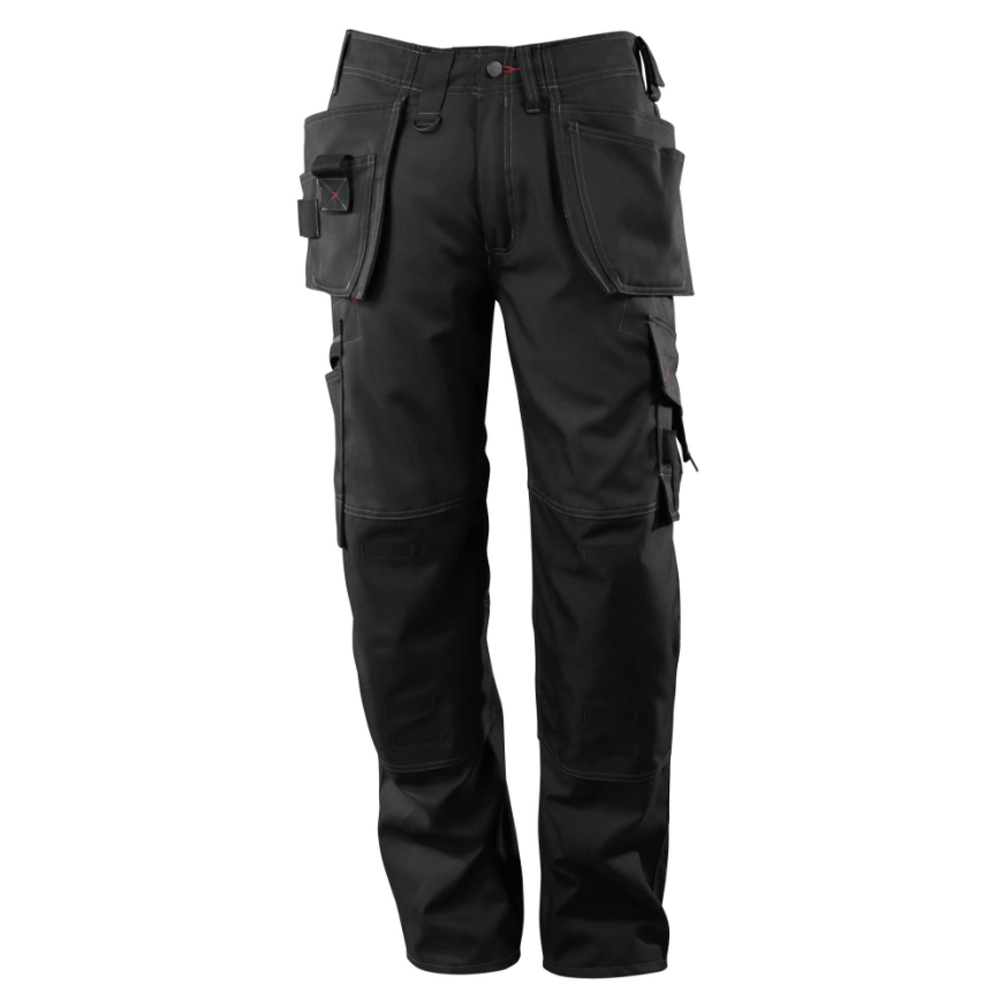 Mascot-Lindos-07379-Kneepad-Holster-Pocket-Work-Trousers-Black-Workwear-Nation-Ltd-5525 - Bobobiy