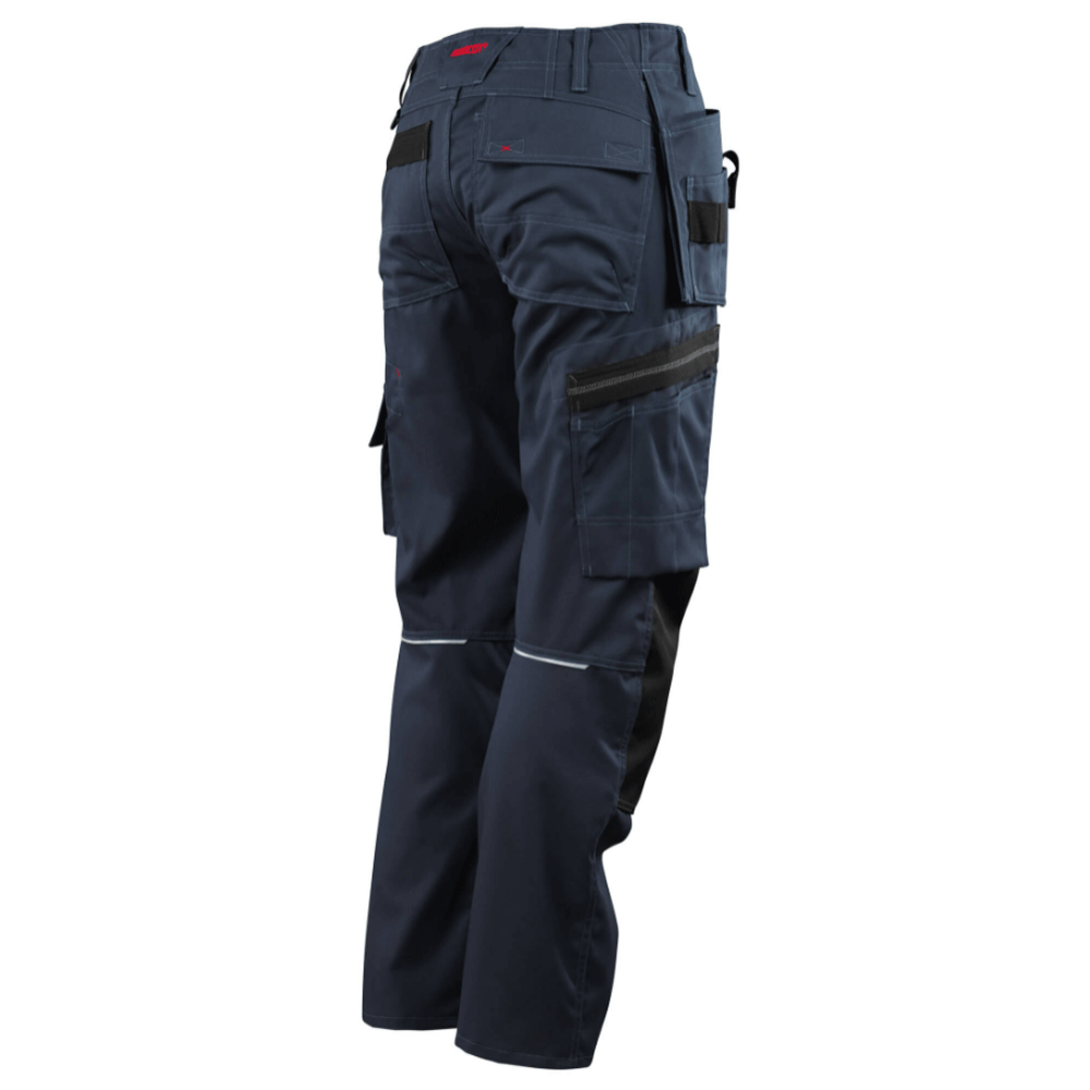 Mascot-Lindos-07379-Kneepad-Holster-Pocket-Work-Trousers-Navy-Blue-Workwear-Nation-Ltd-8208 - Bobobiy