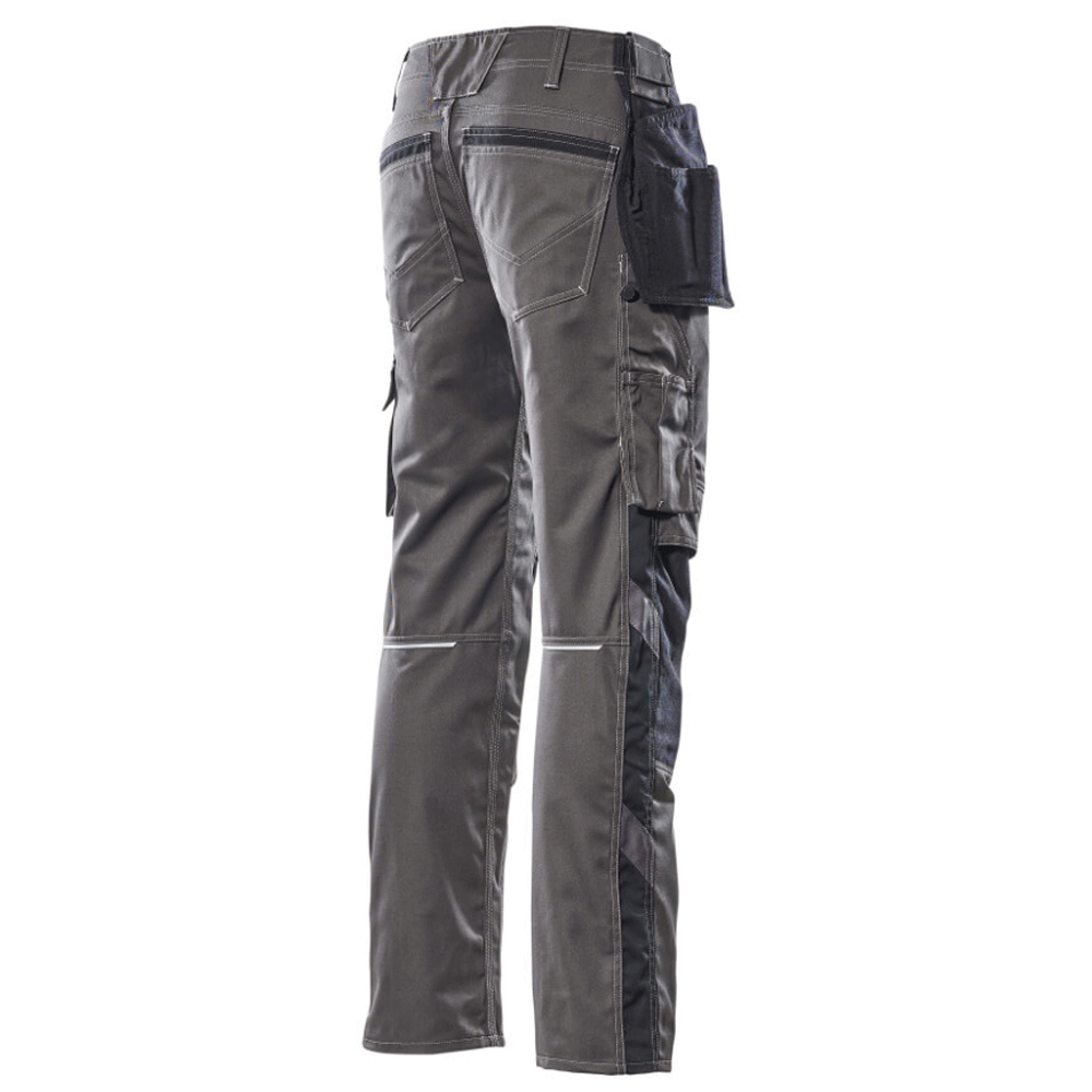 Mascot-Unique-17631-Kassel-Kneepad-Holster-Pocket-Trousers-Grey-Workwear-Nation-Ltd-6302 - Bobobiy