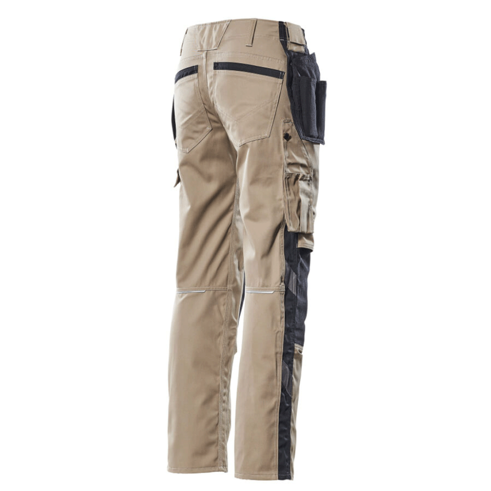 Mascot-Unique-17631-Kassel-Kneepad-Holster-Pocket-Trousers-Khaki-Workwear-Nation-Ltd-1452 - Bobobiy
