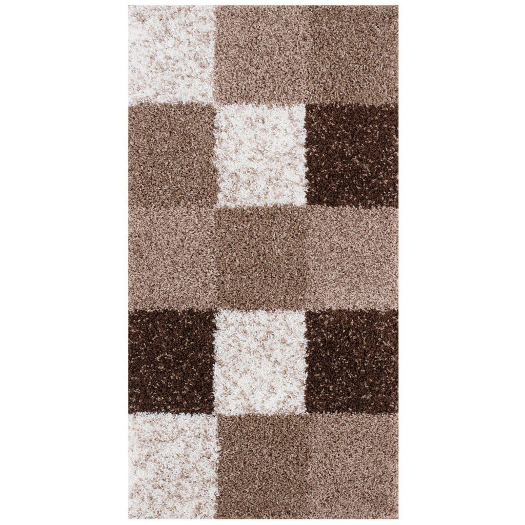Myshaggy_Geometric_Brown_Rug-1 - Bobobiy