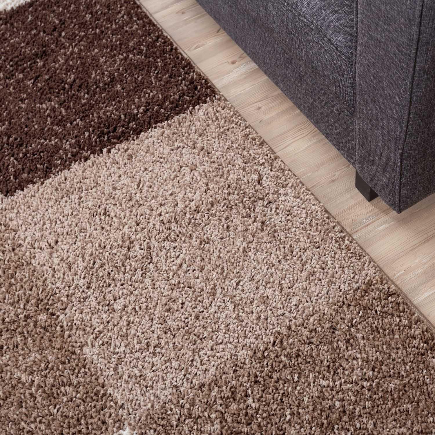 Myshaggy_Geometric_Brown_Rug-10 - Bobobiy