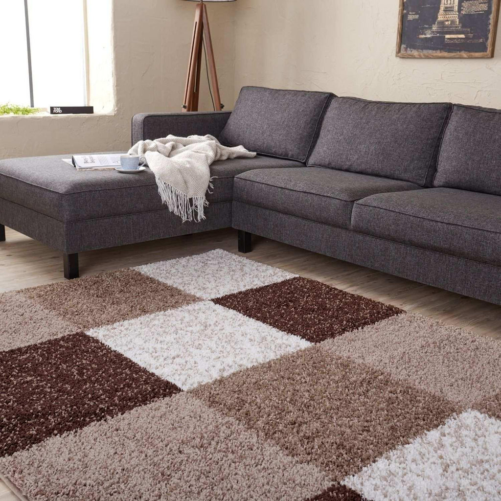 Myshaggy_Geometric_Brown_Rug-11 - Bobobiy