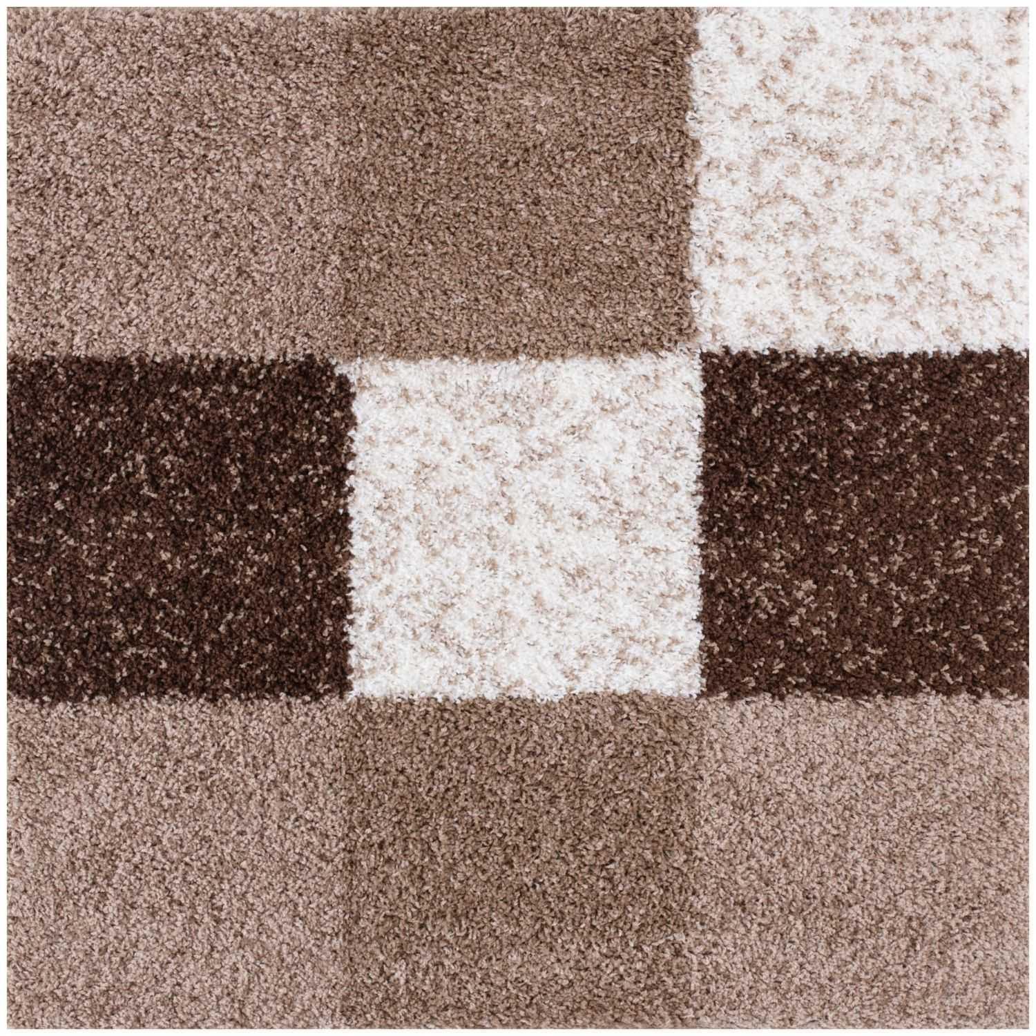 Myshaggy_Geometric_Brown_Rug-4 - Bobobiy