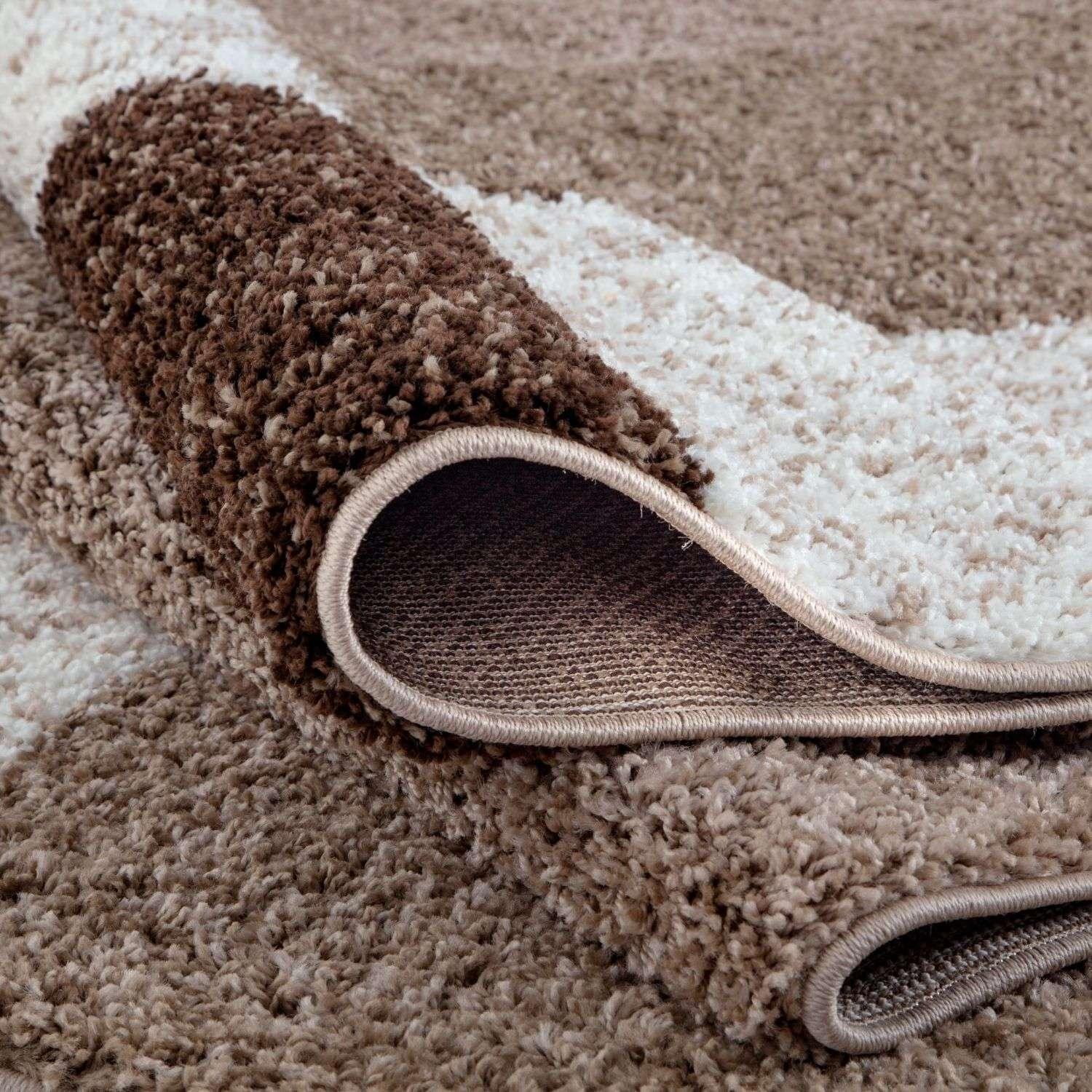 Myshaggy_Geometric_Brown_Rug-6 - Bobobiy