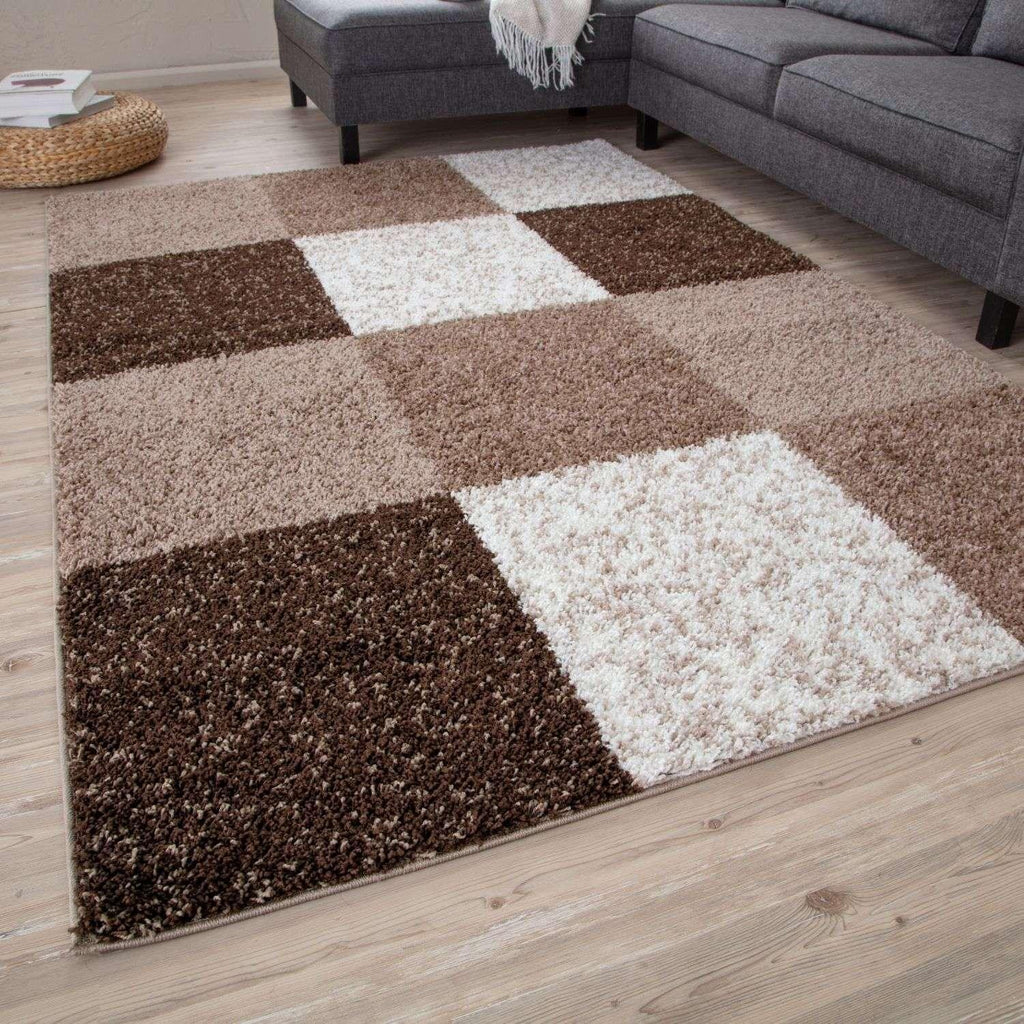 Myshaggy_Geometric_Brown_Rug-9 - Bobobiy