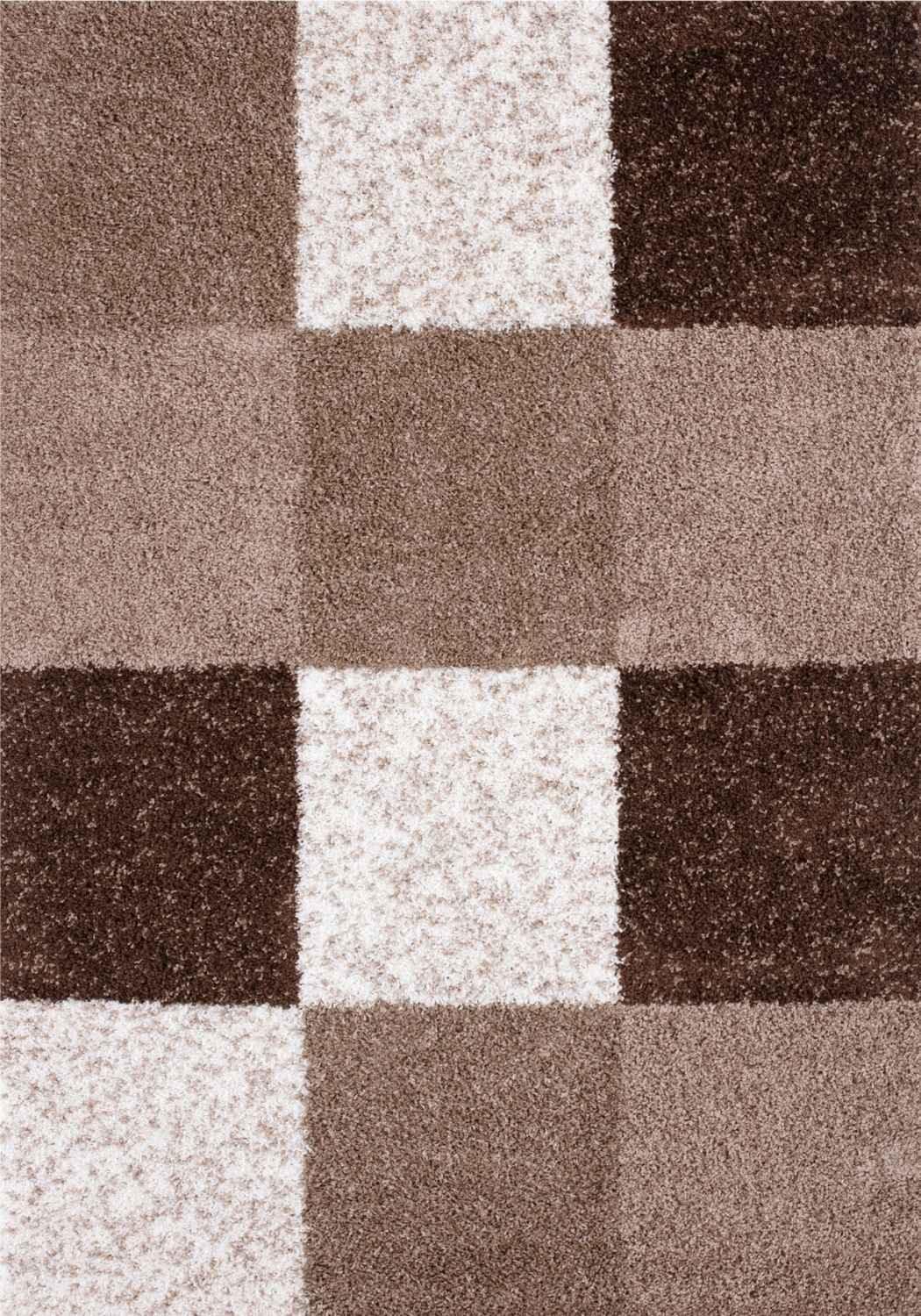 Myshaggy_Geometric_Brown_Rug - Bobobiy
