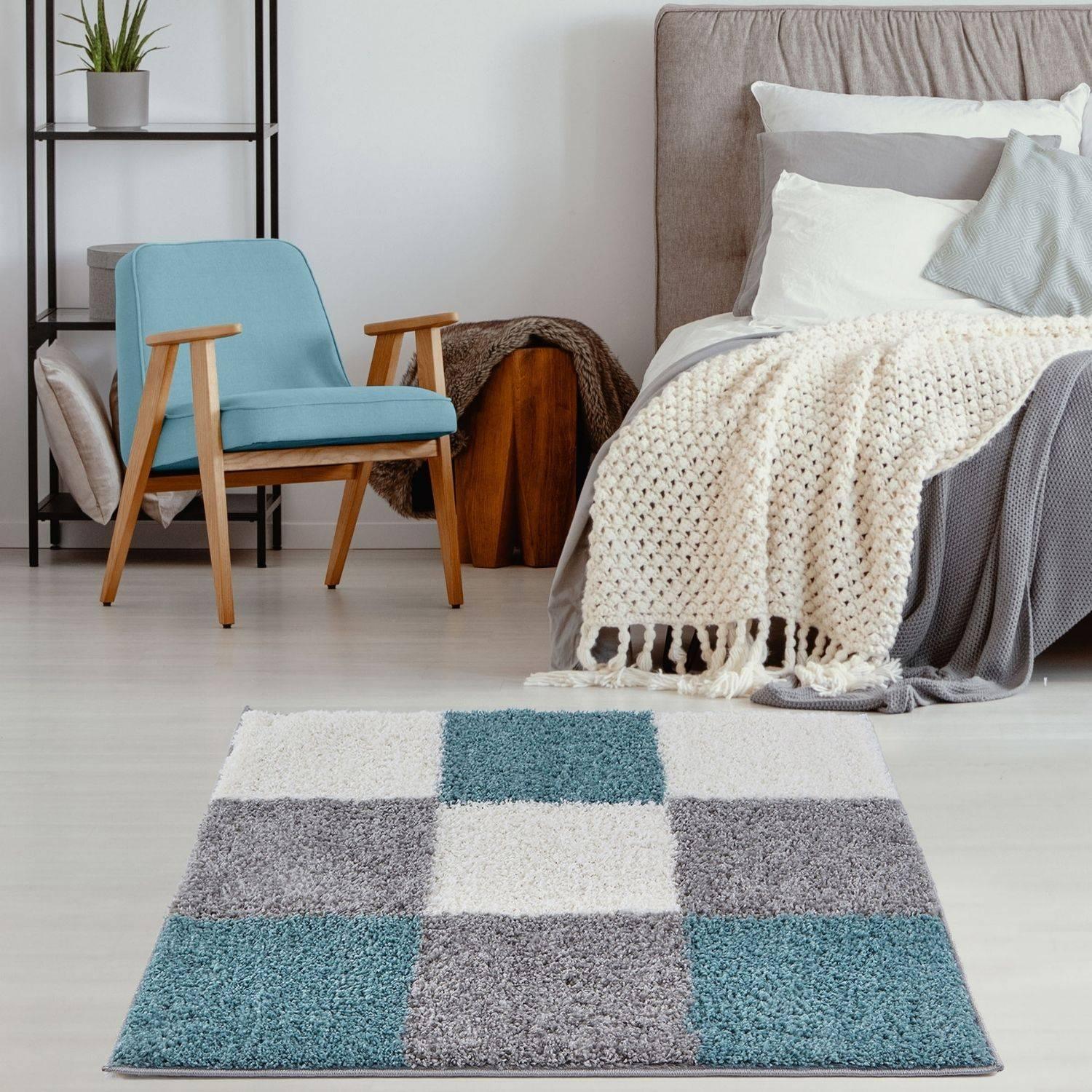 Myshaggy_Geometric_Duck_Egg_Blue_Rug-23 - Bobobiy