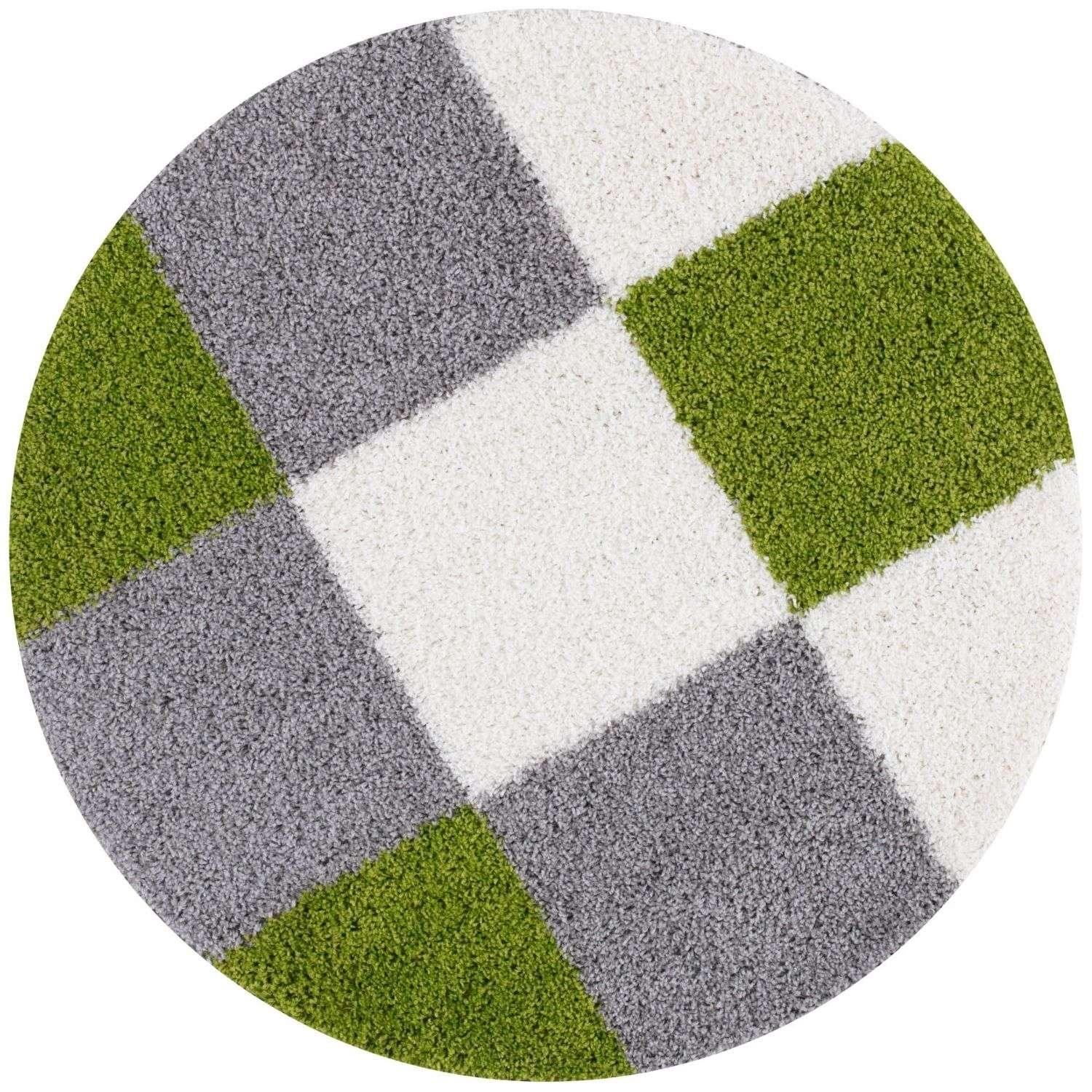 Myshaggy_Geometric_Green_Rug-2 - Bobobiy