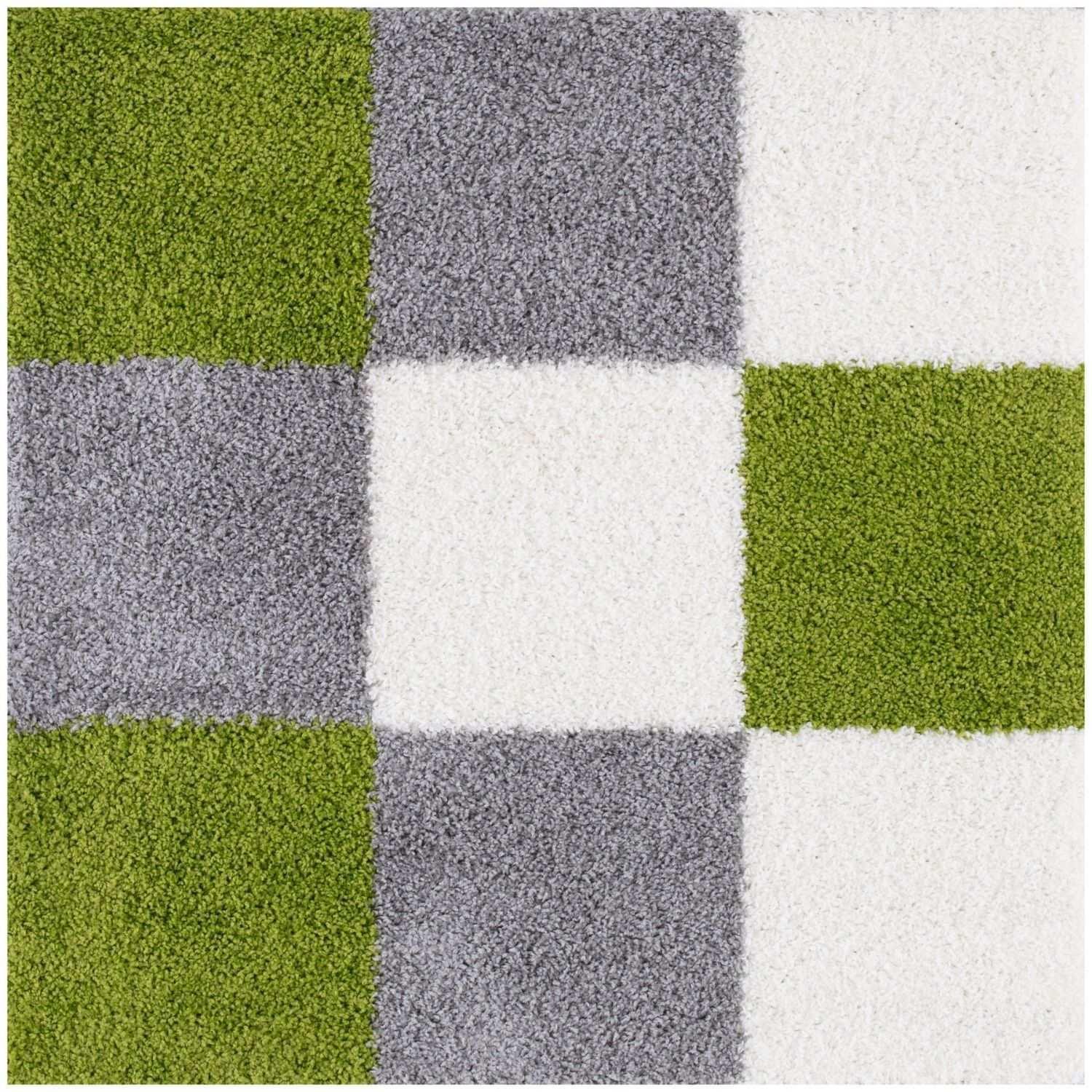 Myshaggy_Geometric_Green_Rug-3 - Bobobiy