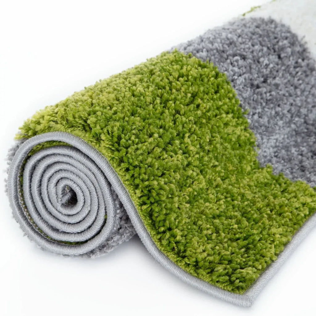 Myshaggy_Geometric_Green_Rug-7 - Bobobiy