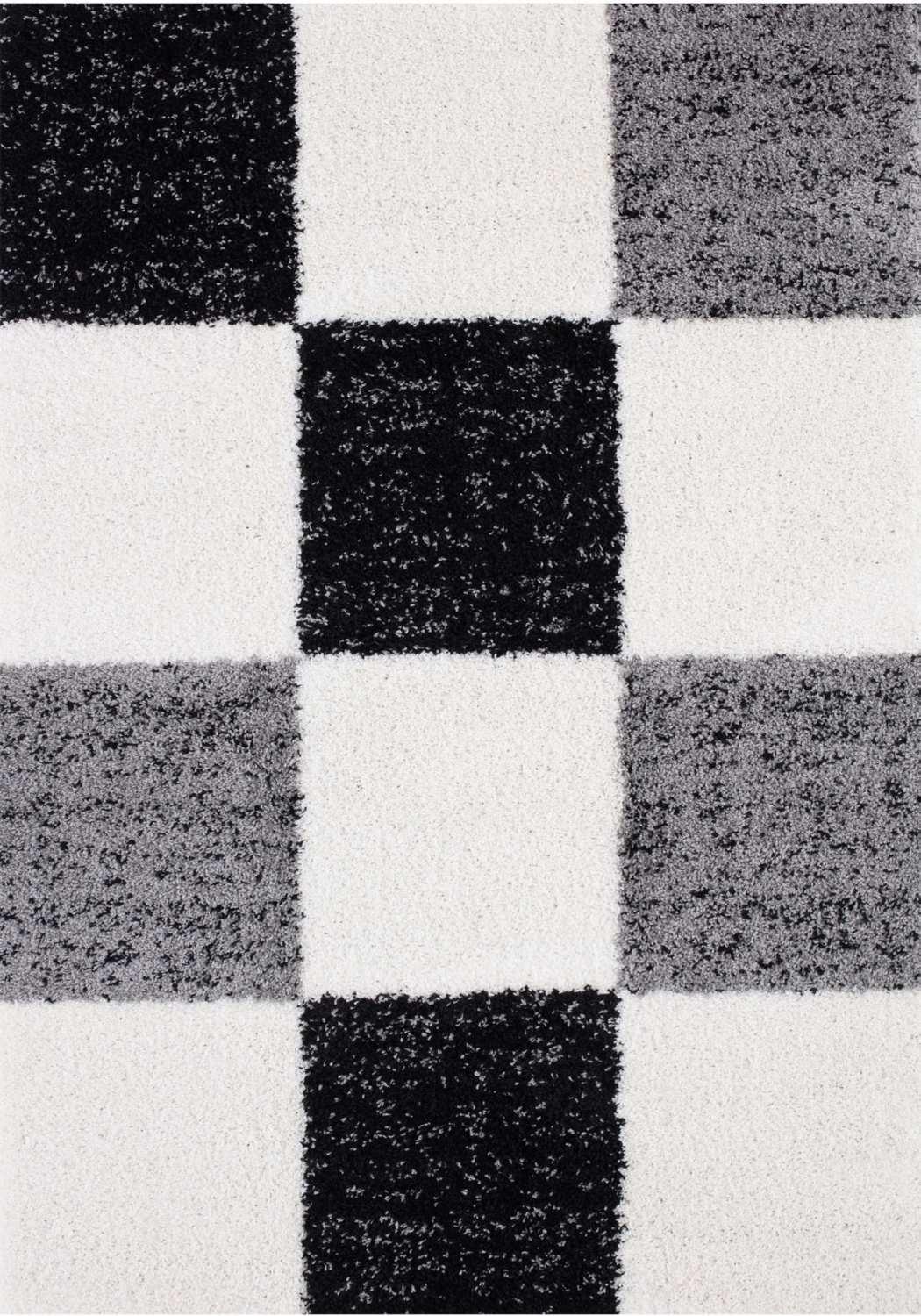 Myshaggy_Geometric_Grey_Rug - Bobobiy
