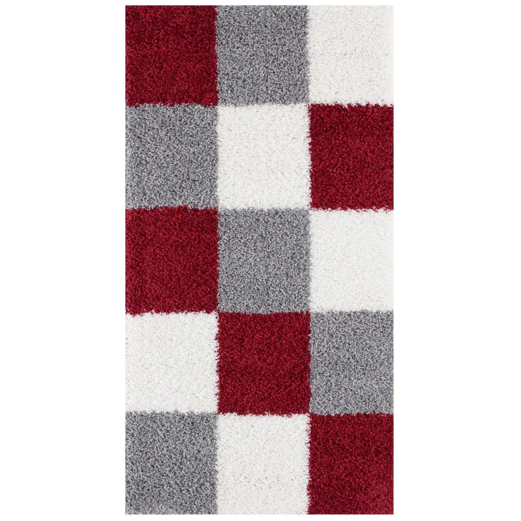 Myshaggy_Geometric_Red_Rug-1 - Bobobiy