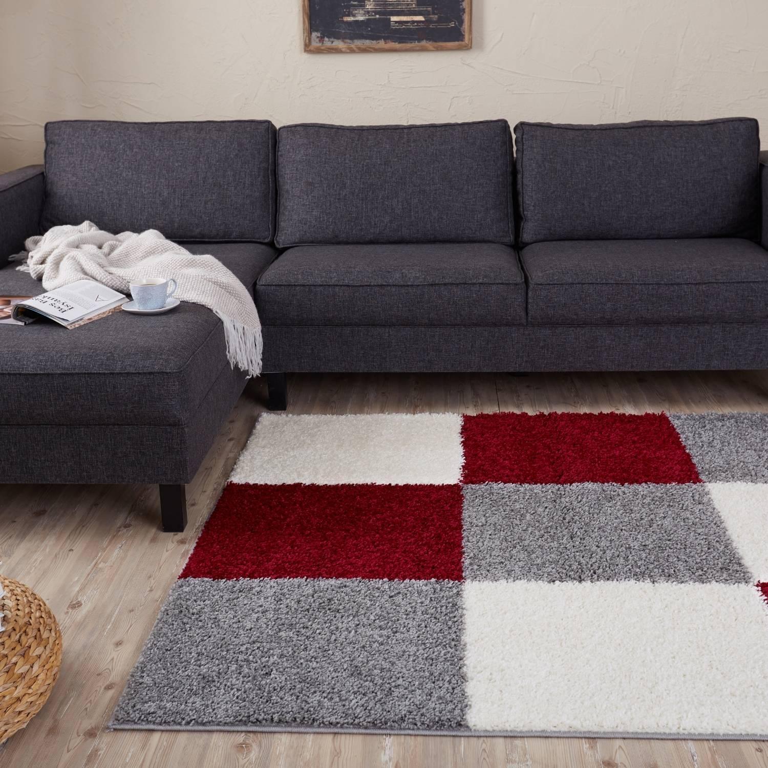 Myshaggy_Geometric_Red_Rug-11 - Bobobiy