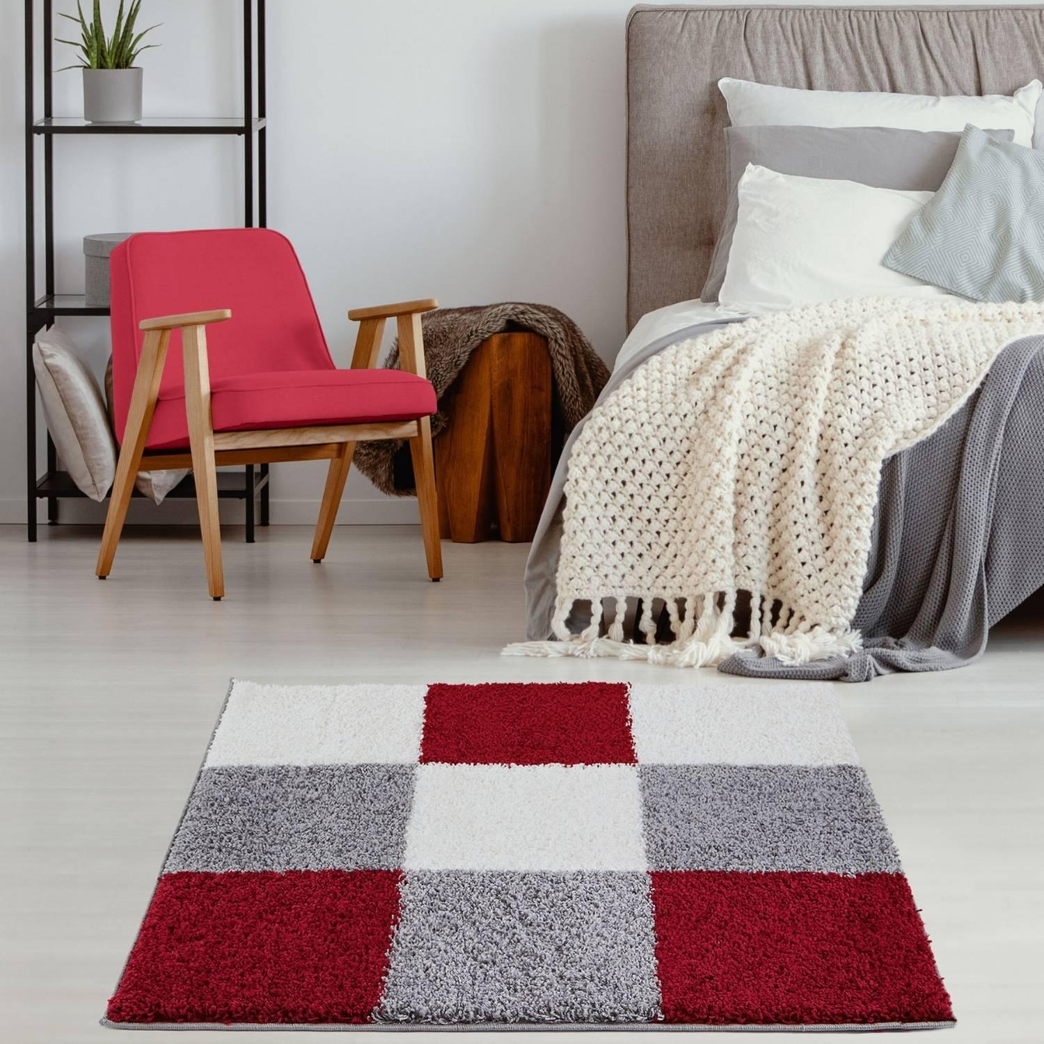 Myshaggy_Geometric_Red_Rug-15 - Bobobiy
