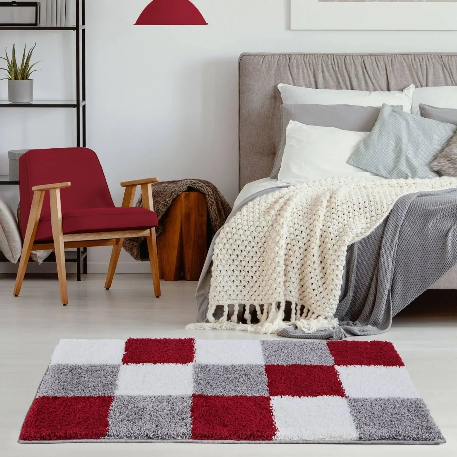 Myshaggy_Geometric_Red_Rug-23 - Bobobiy