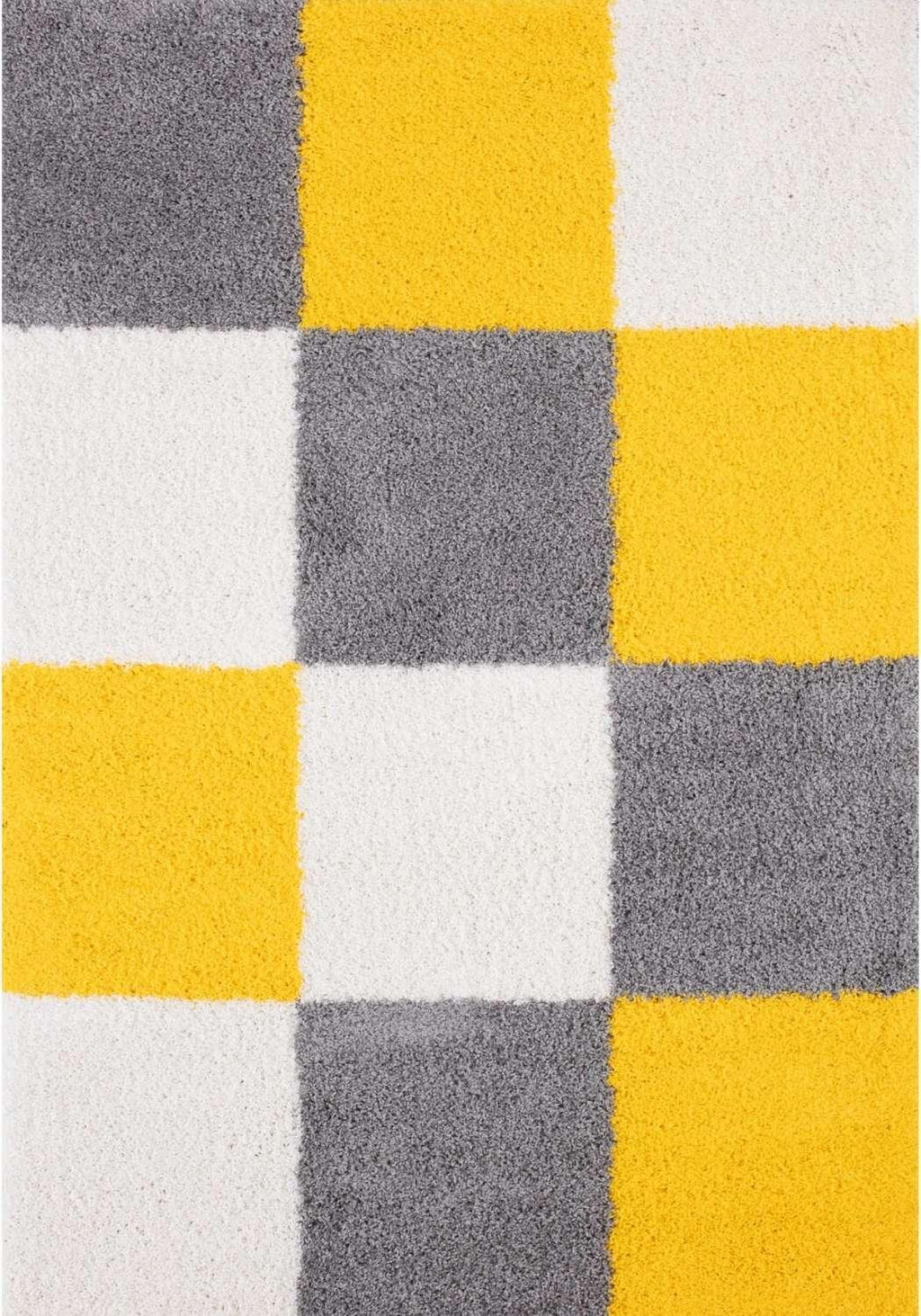 Myshaggy_Geometric_Yellow_Rug - Bobobiy