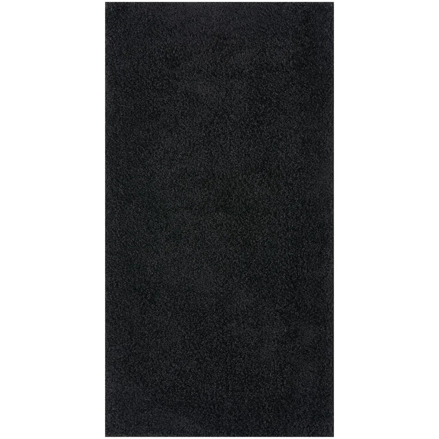 Myshaggy_Solid_Black_Rug-1 - Bobobiy