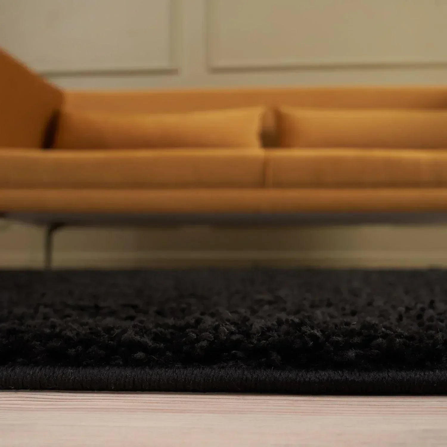 Myshaggy_Solid_Black_Rug-7 - Bobobiy