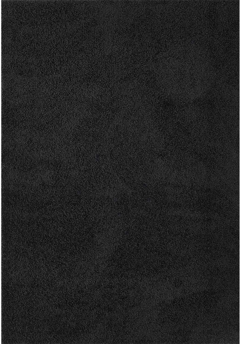 Myshaggy_Solid_Black_Rug - Bobobiy