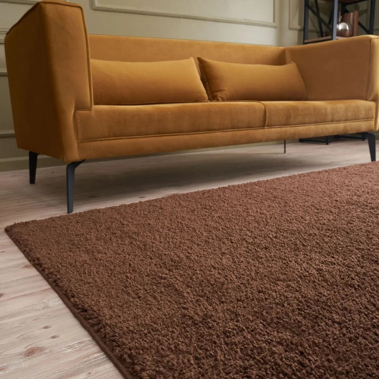 Myshaggy_Solid_Brown_Rug-11 - Bobobiy