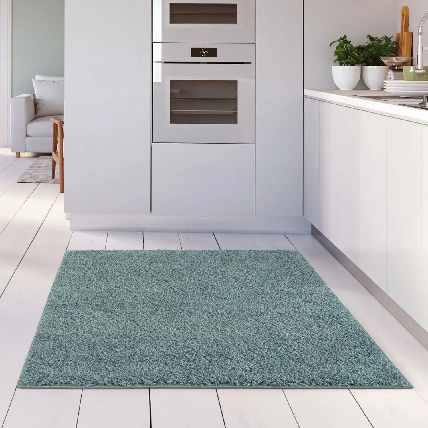 Myshaggy_Solid_Duck_Egg_Blue_Rug-22 - Bobobiy