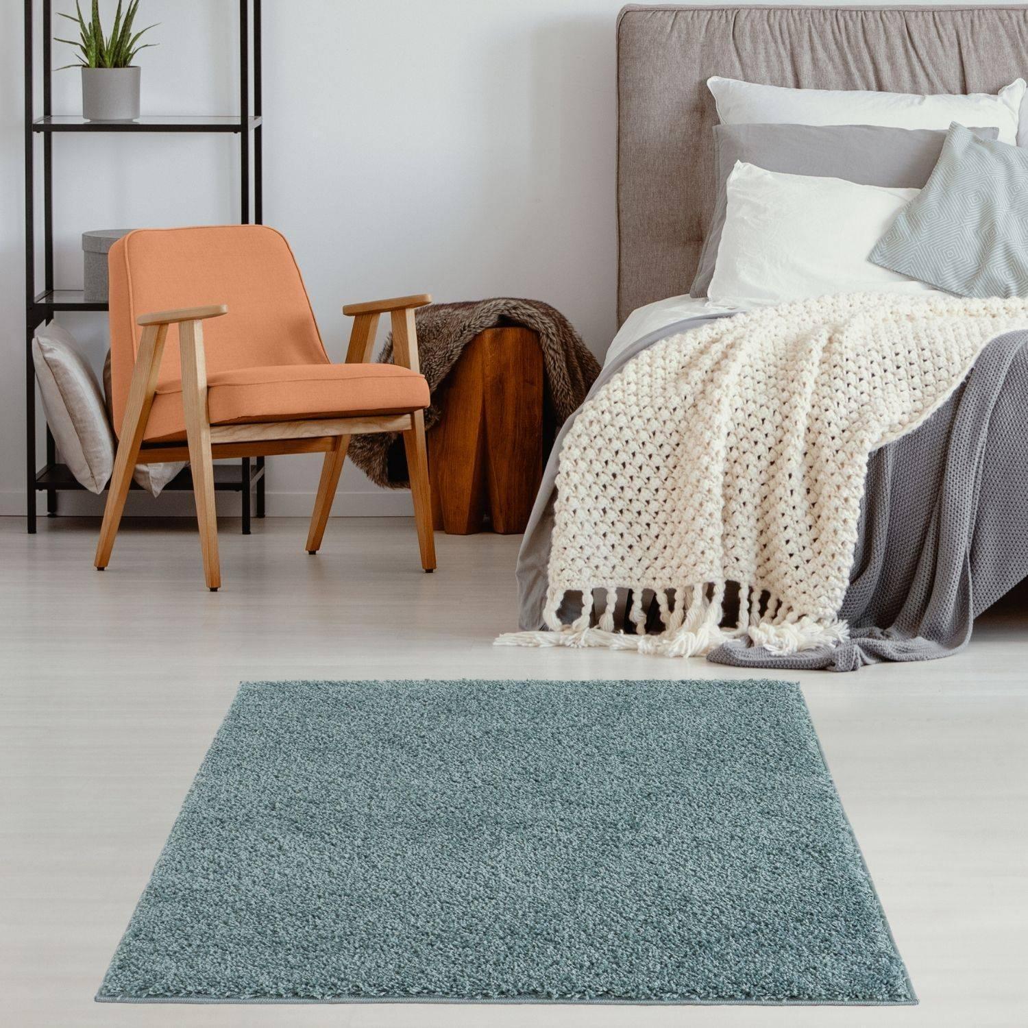 Myshaggy_Solid_Duck_Egg_Blue_Rug-23 - Bobobiy