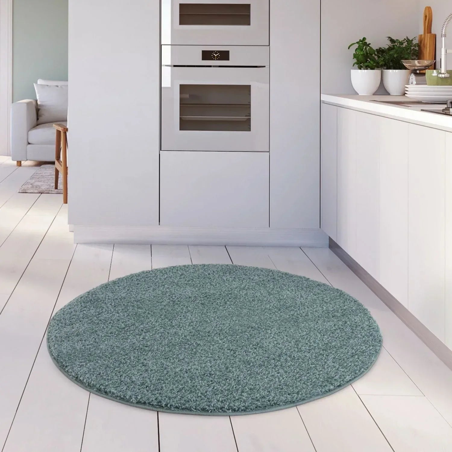 Myshaggy_Solid_Duck_Egg_Blue_Rug-26 - Bobobiy