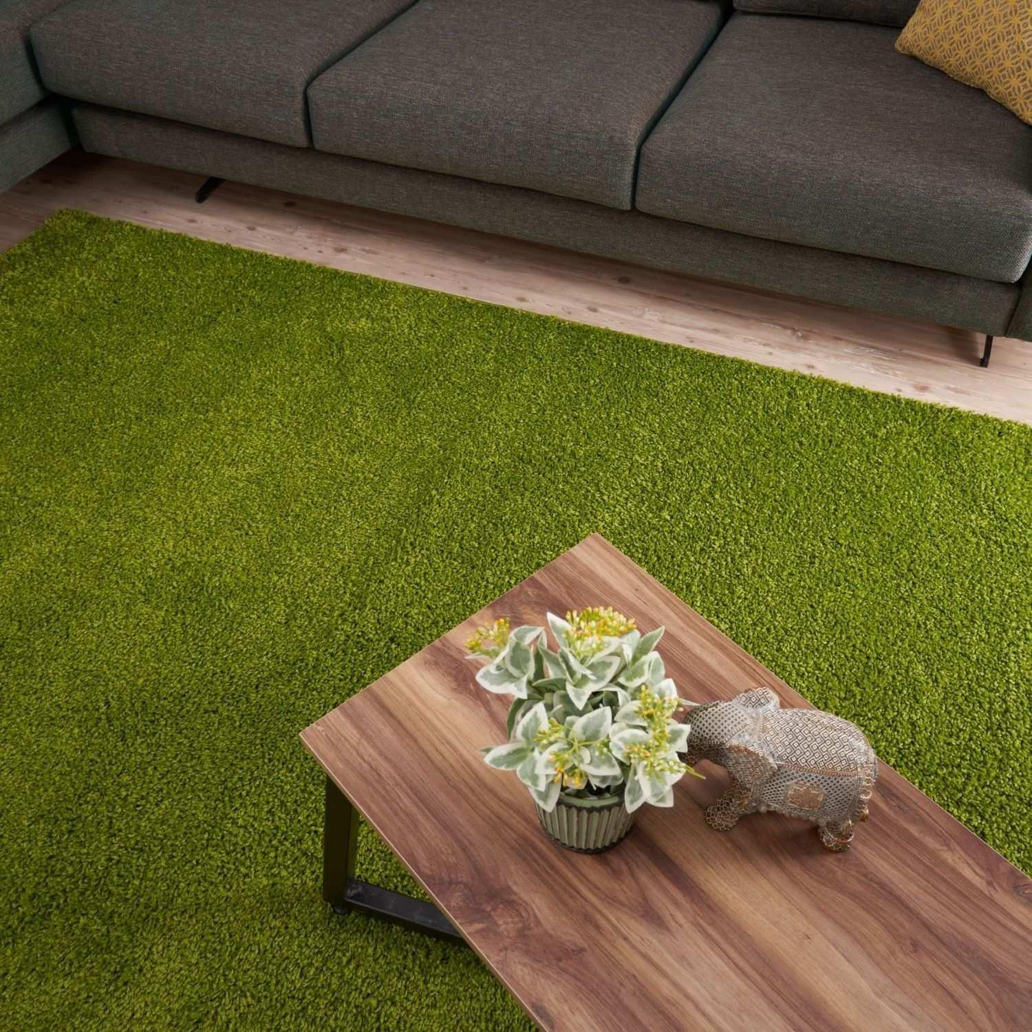 Myshaggy_Solid_Green_Rug-11 - Bobobiy