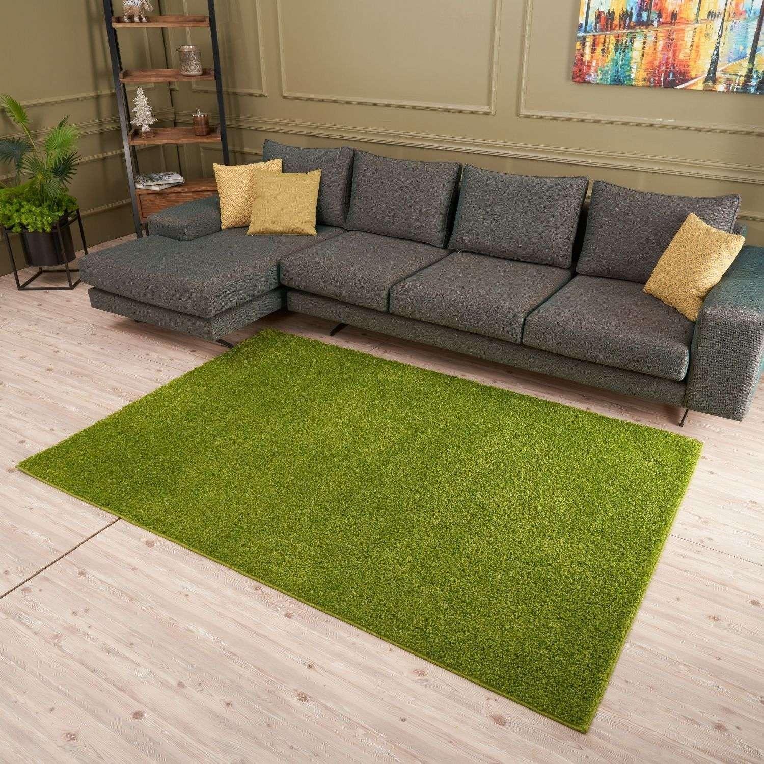Myshaggy_Solid_Green_Rug-12 - Bobobiy