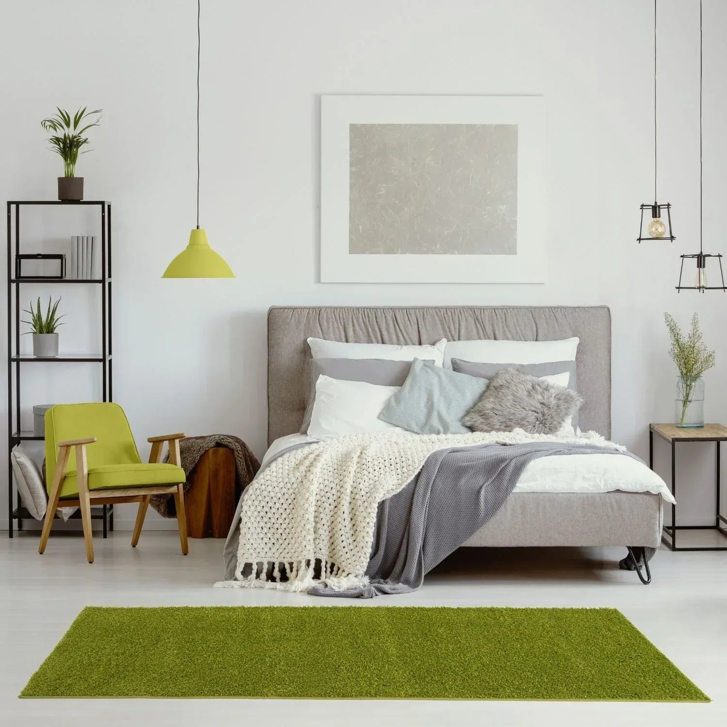 Myshaggy_Solid_Green_Rug-18 - Bobobiy