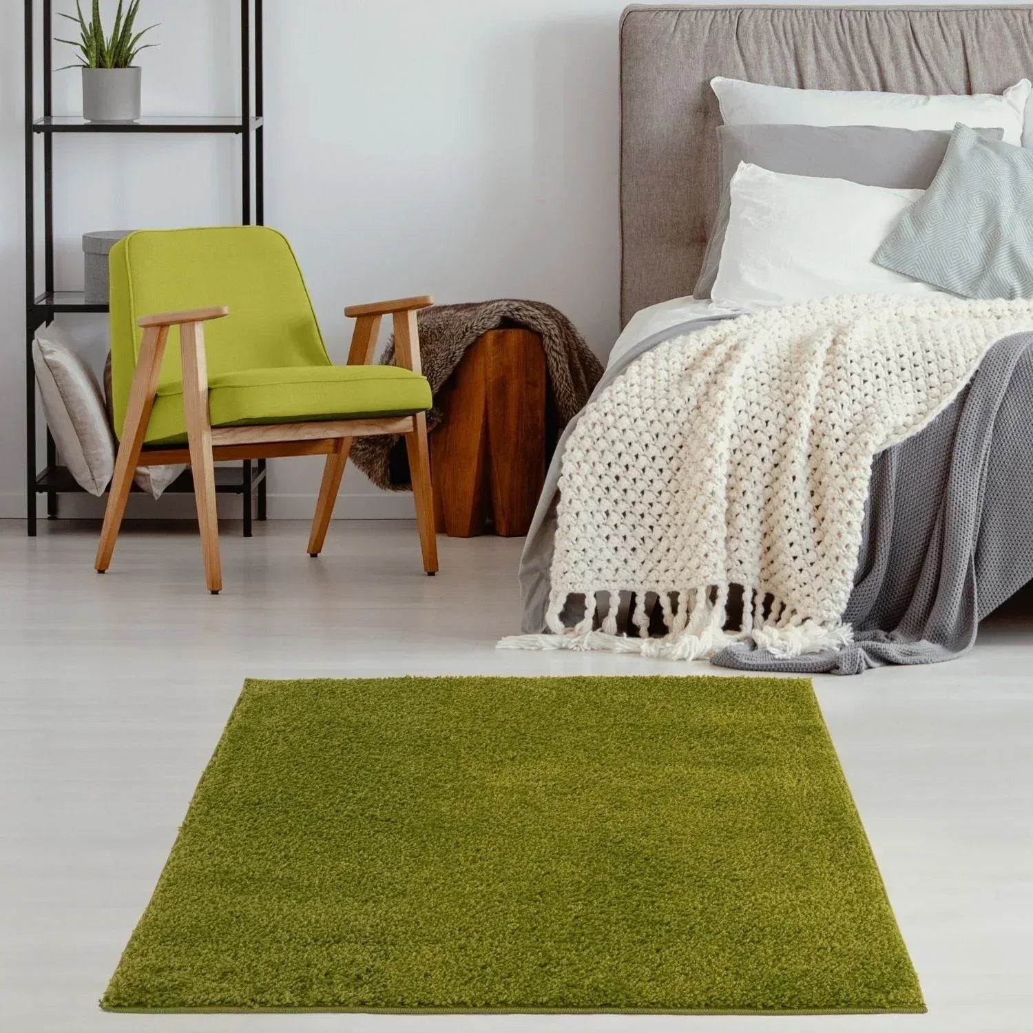 Myshaggy_Solid_Green_Rug-21 - Bobobiy