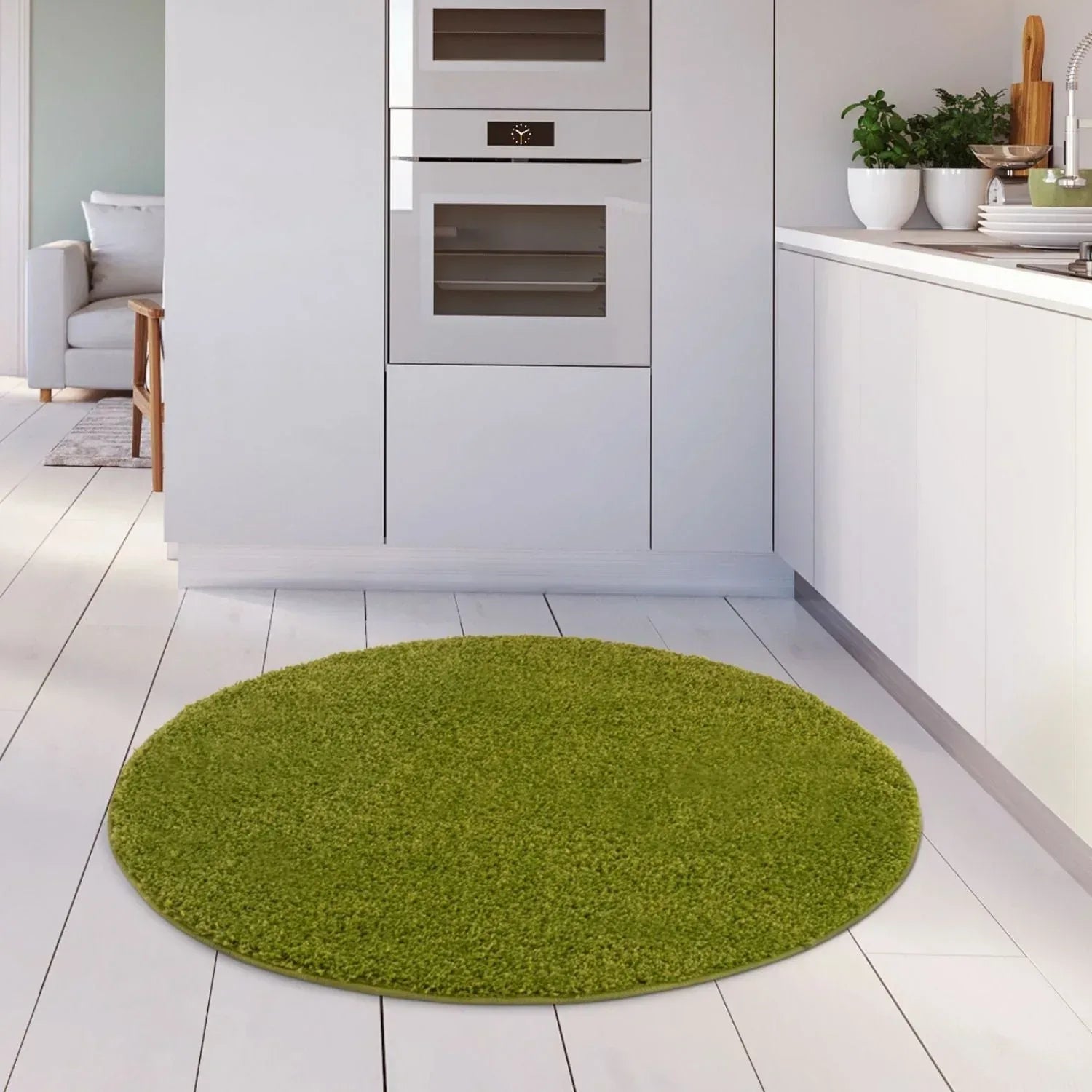 Myshaggy_Solid_Green_Rug-24 - Bobobiy