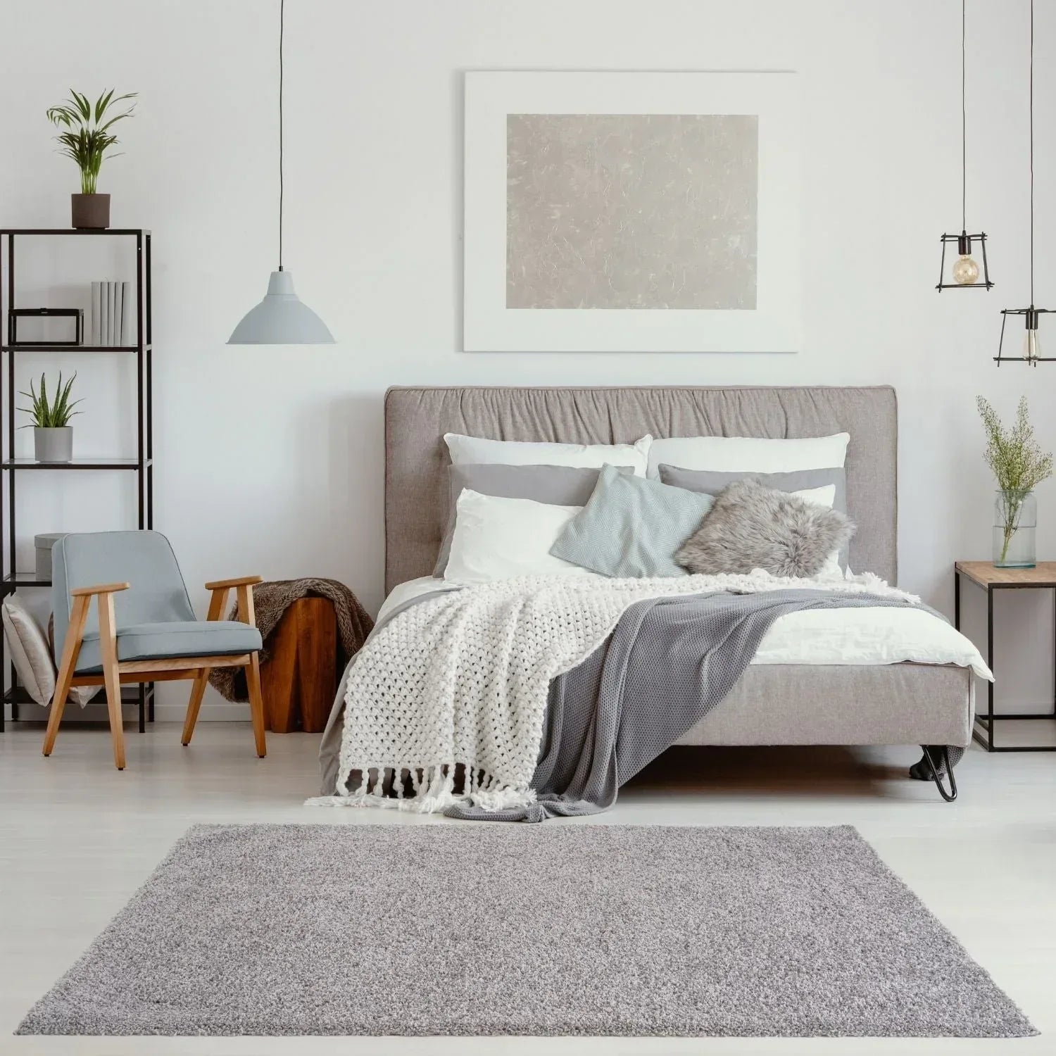 Myshaggy_Solid_Grey_Rug-14 - Bobobiy